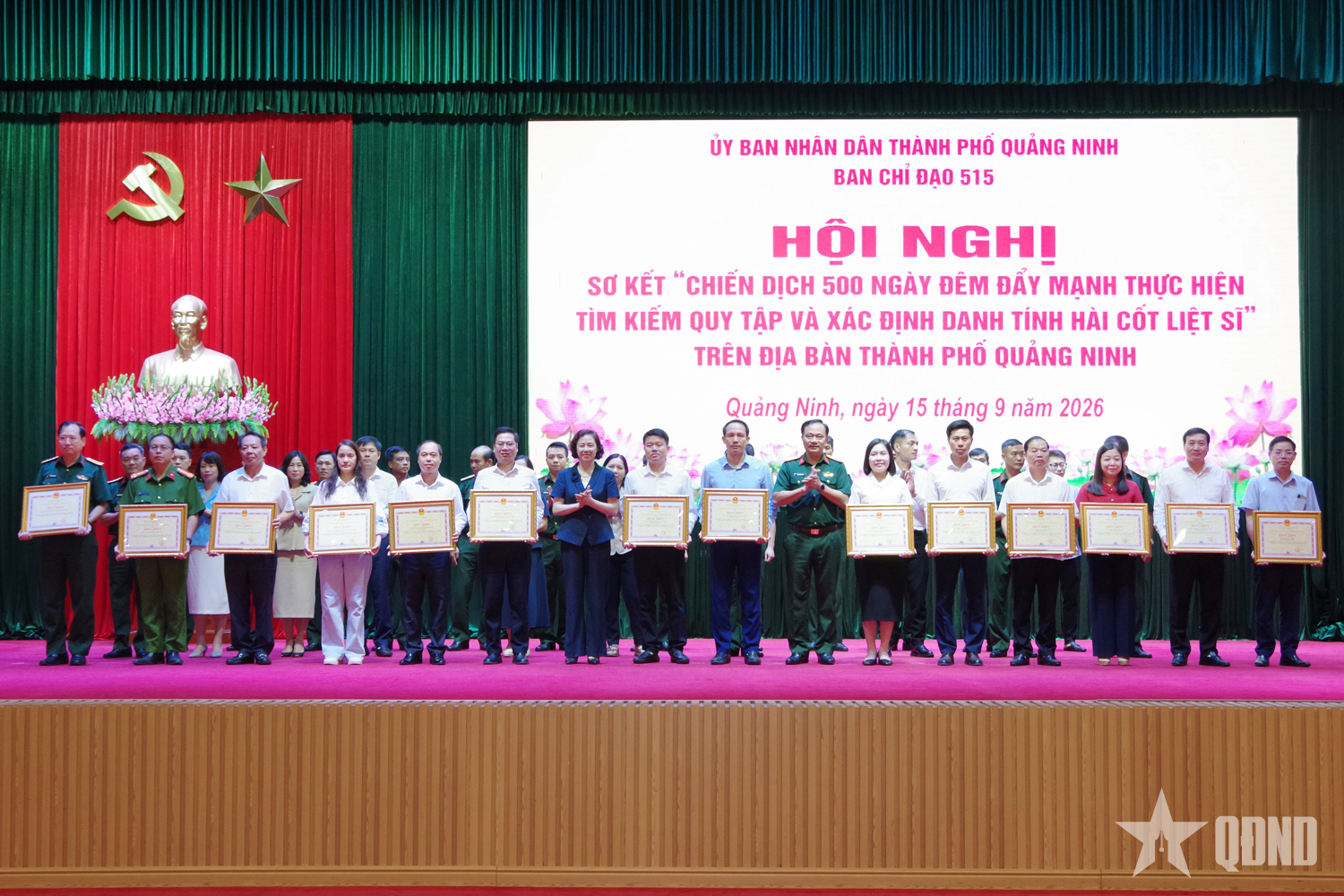 Quảng Ninh hoàn thành lấy mẫu ADN 803 mộ liệt sĩ trước thời hạn